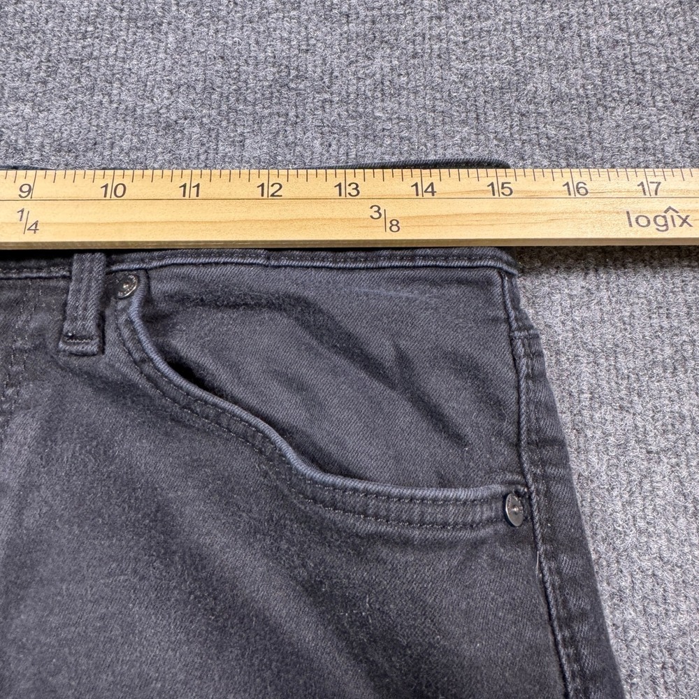 Mavi Jake‎ Slim Leg Black Jeans Mens 31x31 Tencel Stretch Denim - Picture 9 of 11